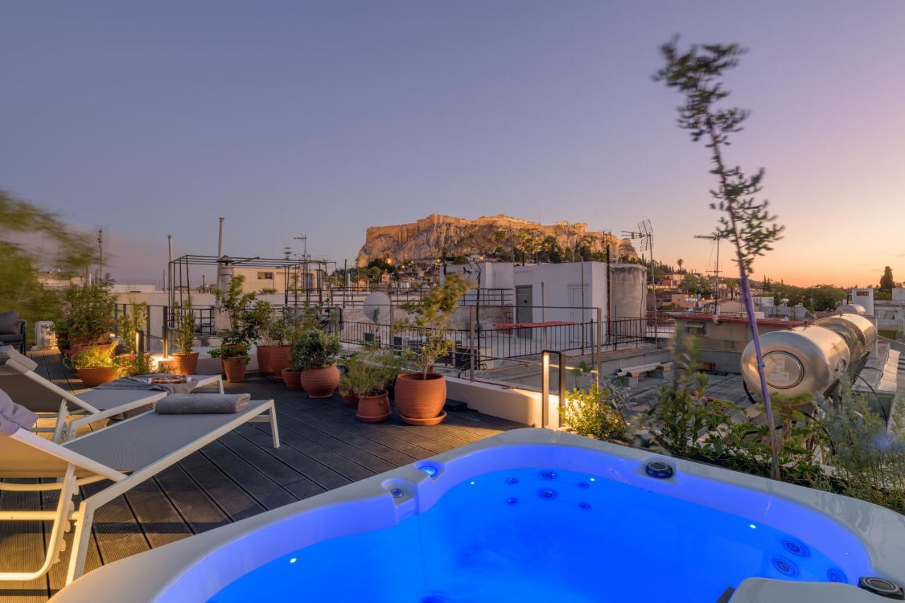 Your 4 Bdrm Dream House Acropolis View & Jacuzzi Atény Exteriér fotografie
