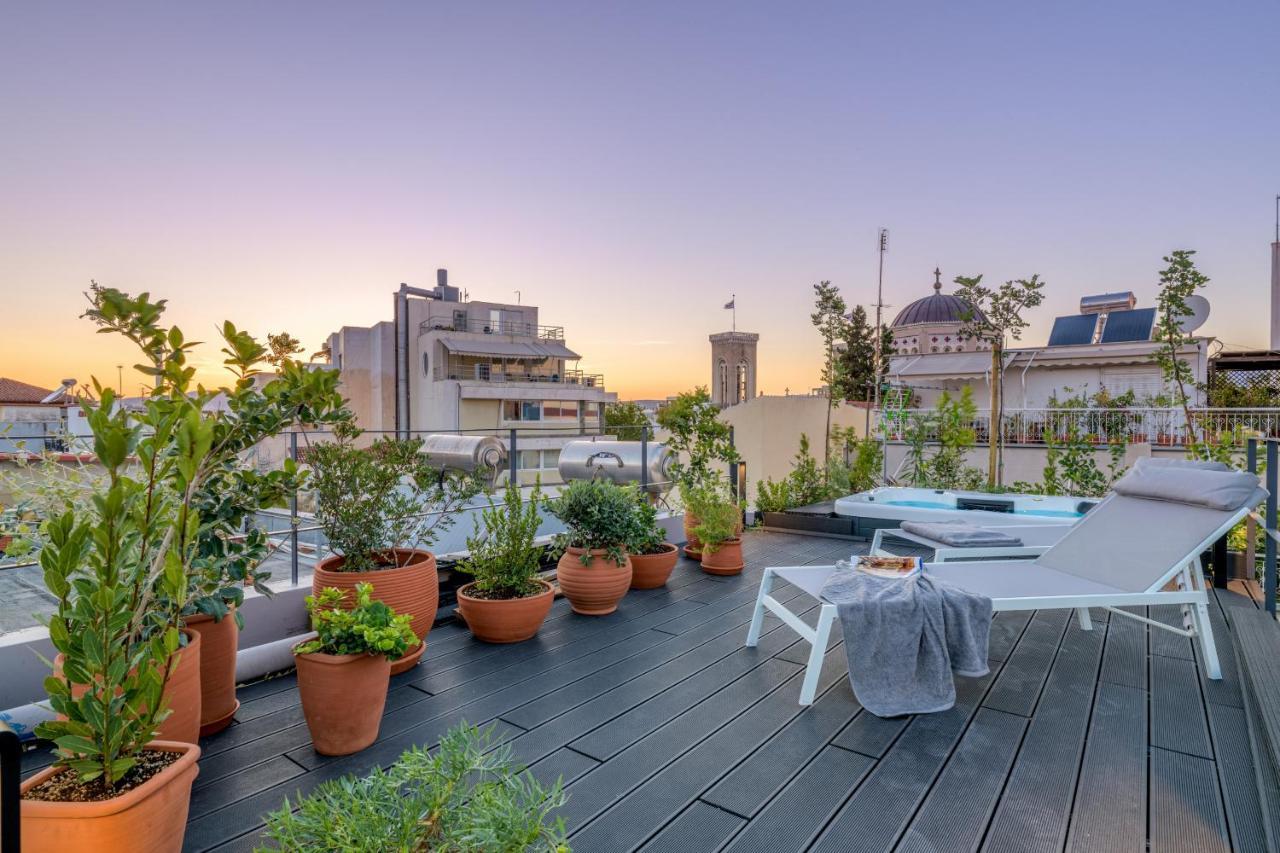 Your 4 Bdrm Dream House Acropolis View & Jacuzzi Atény Exteriér fotografie